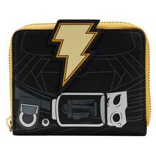 Loungefly DC Comics Black Adam Glow in the Dark Cosplay Wallet - New