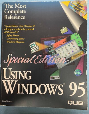 Using Windows 95: Special Edition with CD - 1995 Vintage