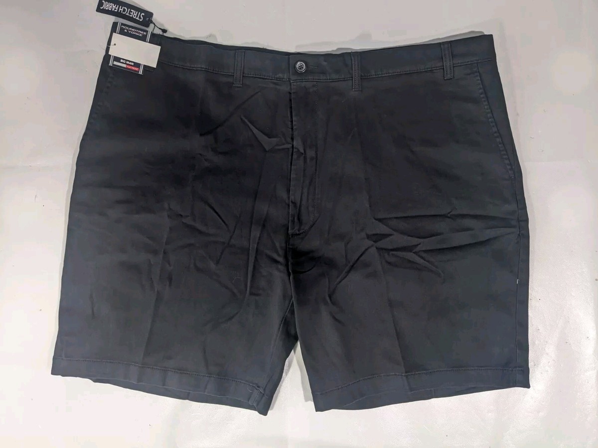 NEW Size 44 Big Mens Roundtree Yorke Casuals Chino Flat Shorts 9