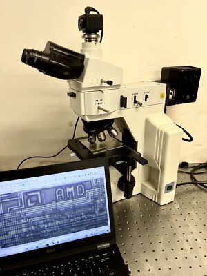 Nikon Eclipse  M E600 P  Pol Microscope Metallurgical Trinocular Bright Field