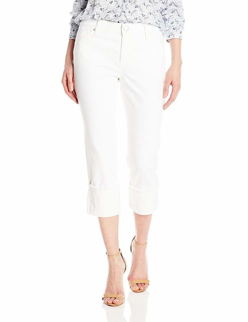 Bandolino Womens Millie Curvy Slim Straight 5 Pocket Jean