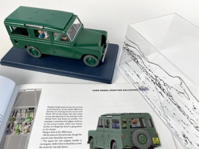 HERGE TINTIN THE LAND ROVER OF TRENXCOATL #57 Car Figure 1/24