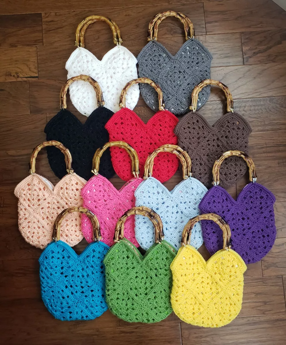 crochet bag handles