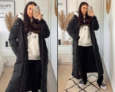 Longline Hooded Puffer Coat
