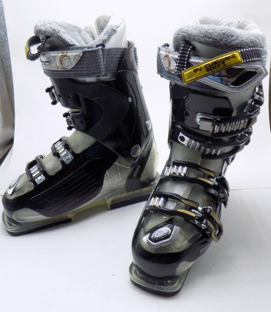 Scarponi da sci donna Salomon Energyzer 85 IDOL 85CS taglia 23 nero oro