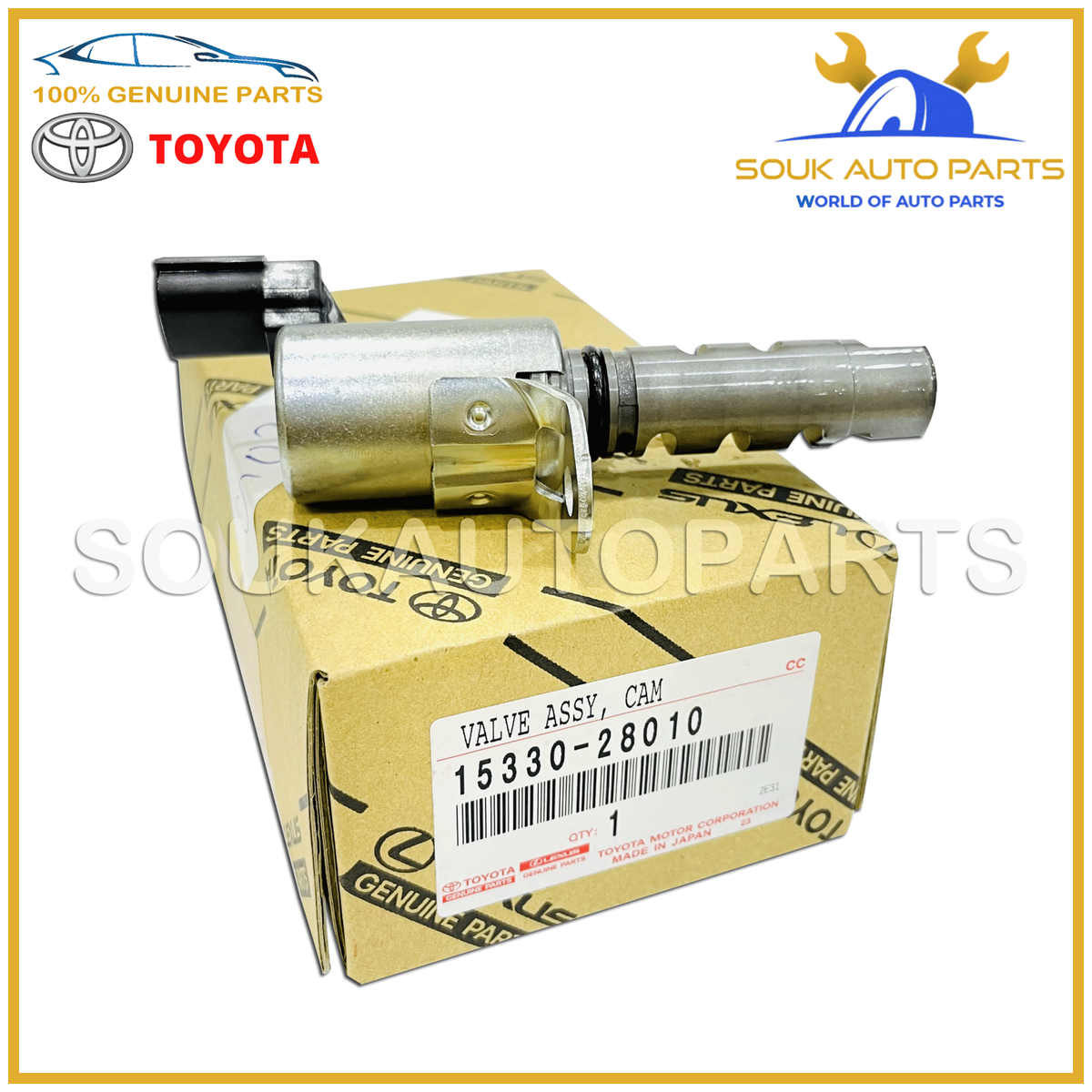15330-28010 Genuine Toyota CAMSHAFT VVTi VALVE, SOLENOID