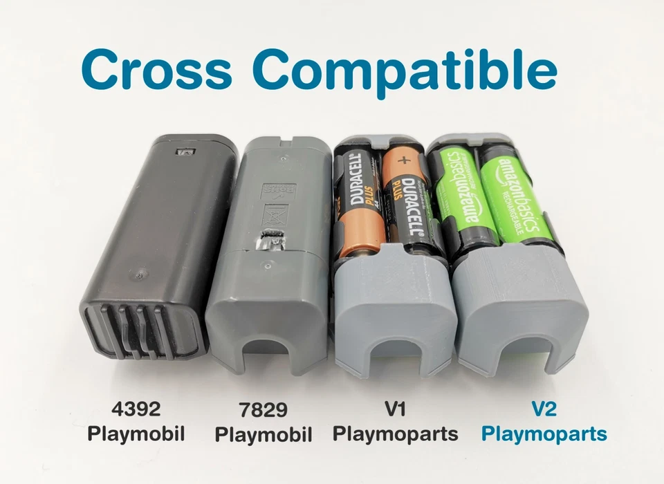 Playmobil 7829-B Battery Holder for RC Trains 4010 4011 4016 4017 4018 4019 4020 - Image 3 of 4