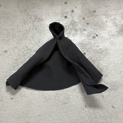 SU-CH-375-BLCP: Black Wired hood cape for 3.75'' Star Wars GI Joe action figure