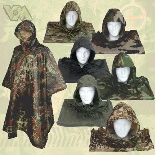 AB Bundeswehr Regenponcho BW Regenumhang Nässeschutz