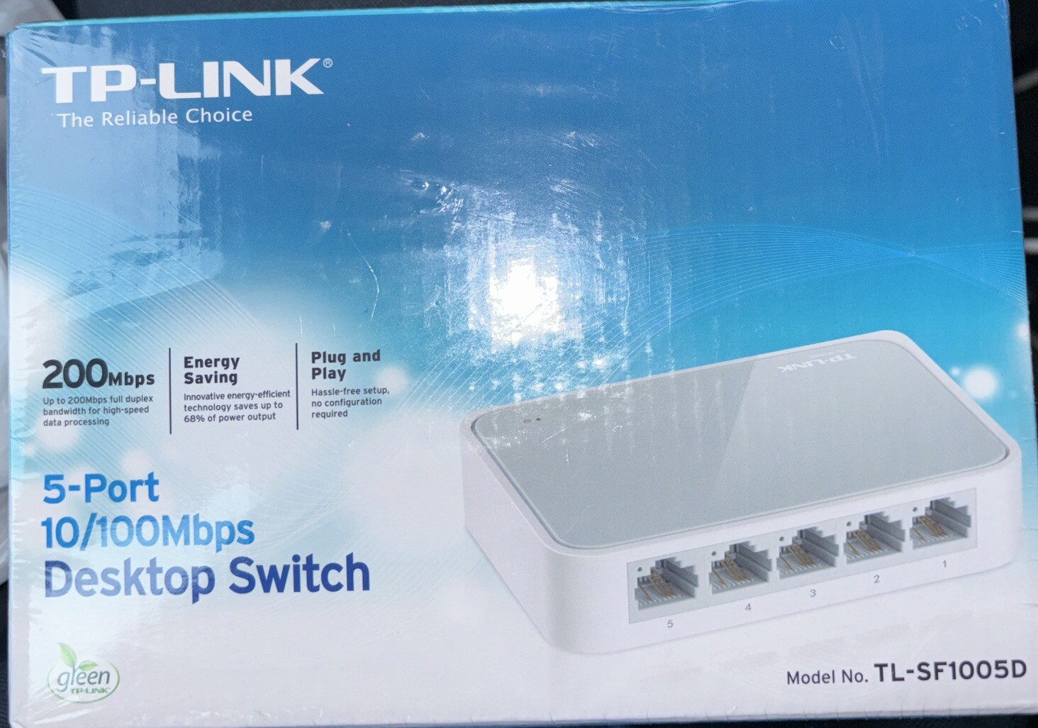TP Link 5 Port 10 100 Mbps Fast Ethernet Switch Desktop Ethernet tp-link-5-port-10-100-mbps-fast-ethernet-switch-desktop-ethernet