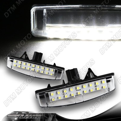 For Toyota Camry/Sienna/Echo/Scion tC 6000K 18-SMD White LED License Plate Light