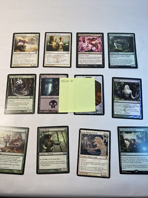 Magic The Gathering RP Trading Card Game 12 Cards Mixed 1993 2010