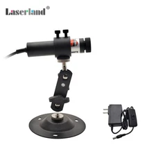 18mm 830nm 200mW IR Infrared Focusable Dot Diode Laser Module with Adapter Mount