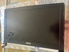 MSI GV65 8RD 15.6"  MS-16JF LCD Display Top Lid Cover Panel Bezel Top Assembly