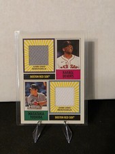 Rafael Devers & Masataka Yoshida - 2025 Topps Heritage - Dual Player Relic