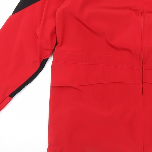 Liz Claiborne Mens Red Windbreaker Jacket Size S - Picture 10 of 10