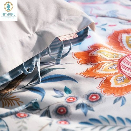 Tree of Life White 100% Cotton Quilt Cover Set or Accessories by PIP Studio - Picture 3 of 7