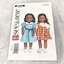 Butterick See Sew B6313 doll clothes uncut