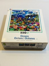 Ceaco 550 Piece Puzzle Oceans Made In USA New Colorful Underwater