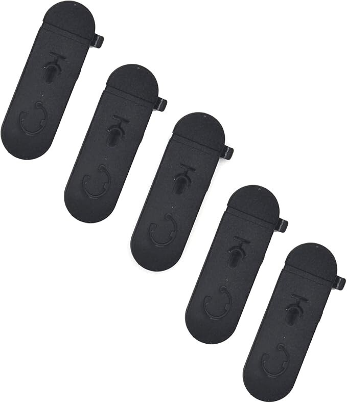 10Pcs Audio Jack Dust Cover for Motorola  CP200D DEP450 DP1400 XiR P3688 Radios