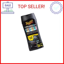 Meguiar's Ultimate Black Plastic Restorer - Restores Black Plastic & Faded Trim