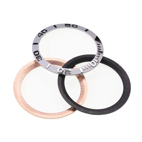 38mm 1.74mm Thickness Ceramic Bezel Inserts Yacht Master Style For SKX007 SKX009 - Picture 3 of 18