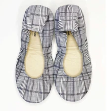 NEW The Storehouse Flats Practically Plaid Ballet Flats 