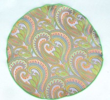 Lord R Colton Masterworks Pocket Round Bolzano Mojito Silk - 75 Retail New
