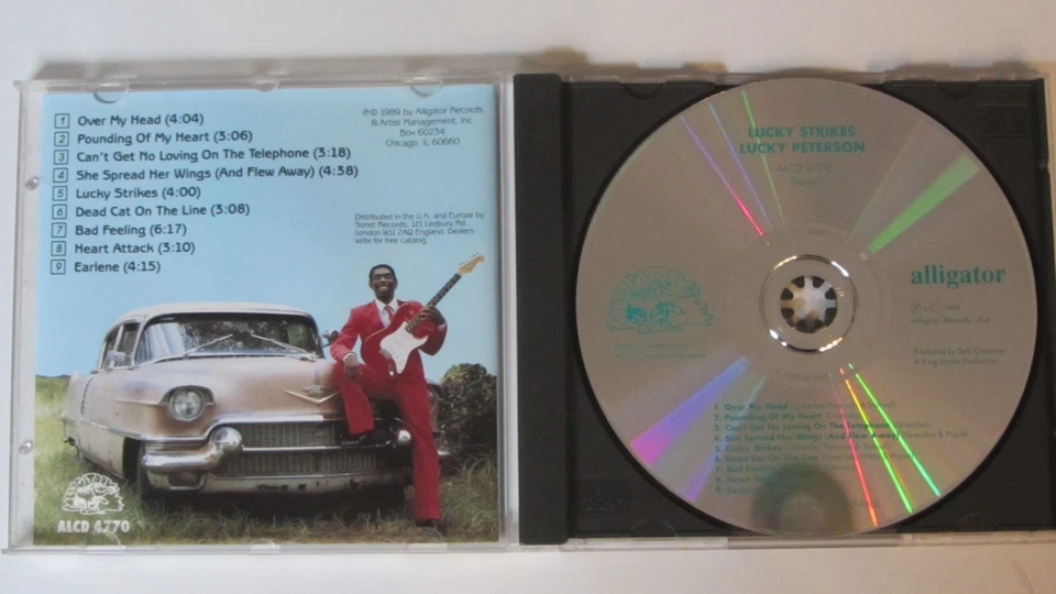 LUCKY PETERSON: Lucky Strikes! (CD) - Bild 2 von 3