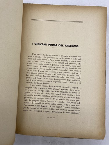 ARTURO BIANCHI - STORIA DEL FASCISMO PAVESE - ISTITUTO PAVESE D'ARTI GRAFICHE - Foto 9 di 24