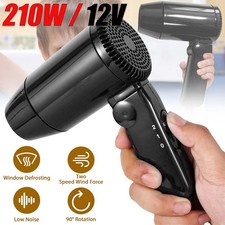 12V Faltbare Auto Defroster Haartrockner Föhn Reise LKW Haartrockner Campingfön