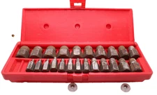MATCO SEXS25 25 Piece Hex Head Multi Spline Screw Extractor Set USA Missing 2