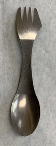 Titanium Preowned Light My Fire Swedish Spork, Camping, Hiking traveling Utensil