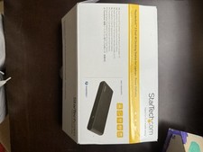 StarTech.com Thunderbolt 3 Dual-4K Docking Stationfor Laptops with PowerDelivery