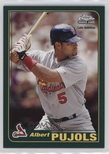 2006 Topps Rookie of the Week Card Shop Promotion Albert Pujols #6 0y0n. rookie card picture