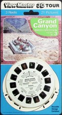 Grand Canyon River Expedition 3d View-Master 3 Reel Packet NEW SEALED