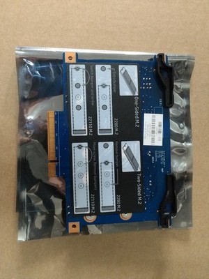 HP Z8 G4 Workstation Multiplatform PCI-E Dual M.2 SSD Adapter