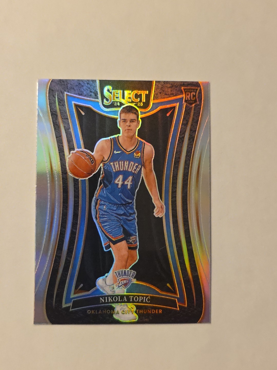 2024-25 Panini Select - Mezzanine Nikola Topic #396 Silver Prizm (RC)