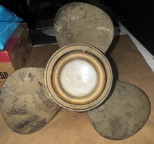 Vintage Nautical Boat Propeller Compass