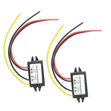 High Quality 2pcs DC-DC Converter 12V to 5V 3A 15W with Over Current Protection