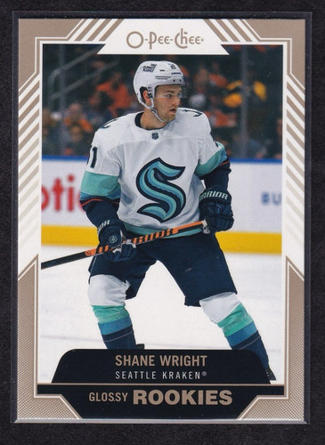 Shane Wright [Gold] #R-16 2022 Upper Deck O Pee Chee Glossy card