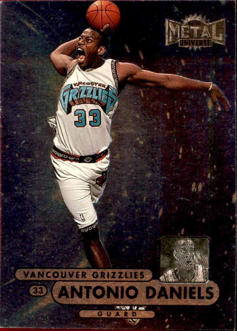 Antonio Daniels 1997-98 Metal Universe Championship Rookie #30 Grizzlies