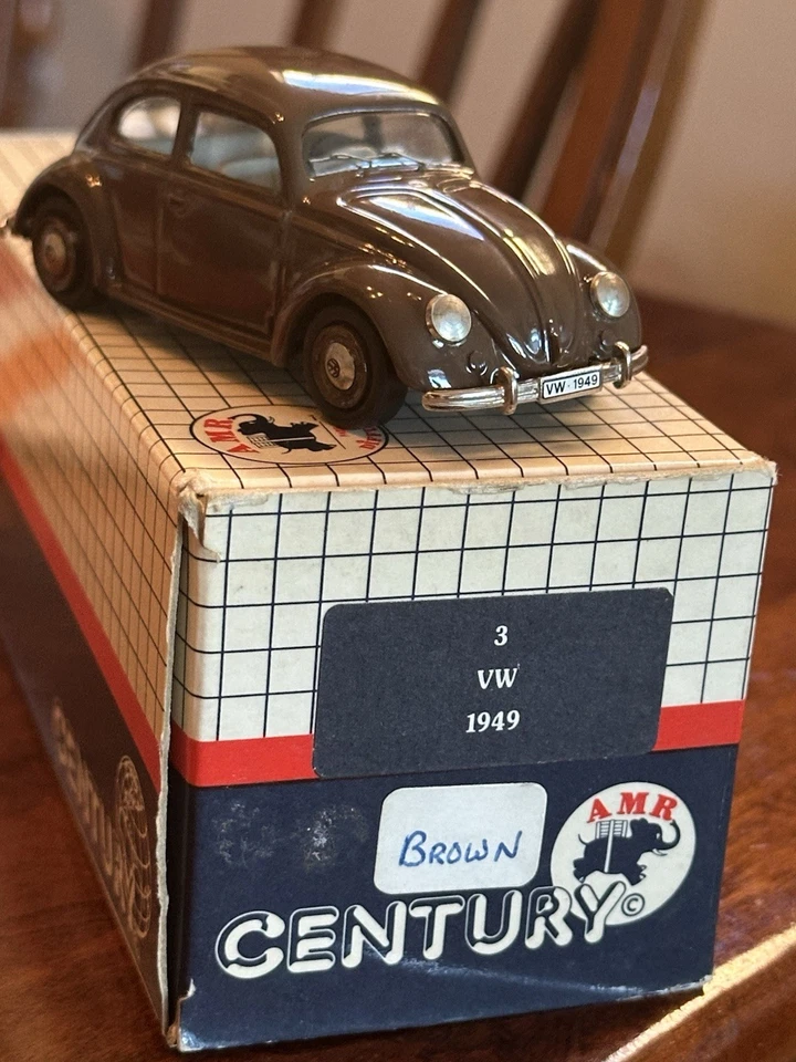 'Century' AMR 1949 VW VOLKSWAGEN cupé (#3) metal blanco fundido a presión 1:43 (Francia) Foto 2 de 4