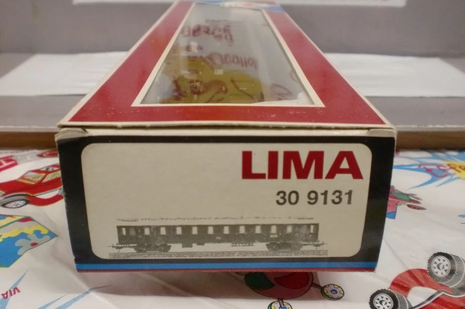 LIMA 309131 - CARROZZA DB VERDE 2cl - HO MADE ITALY - Immagine 3 di 3