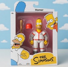 JAKKS Pacific The Simpsons Homer Simpson Baseball Action Figure – Plastic, Boxed