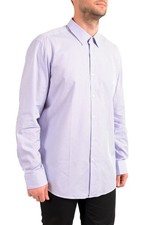 Hugo Boss Men's "Eliott" Regular Fit Striped Dress Shirt US 17 IT 43