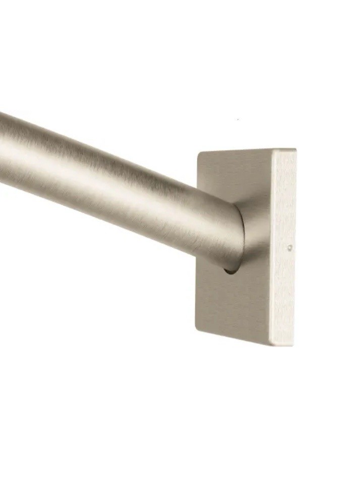 Moen CSR2167BN Triva 59" Curved Wall Mounted Shower Curtain 