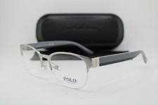 NEW POLO RALPH LAUREN PH 1238 9423 GUNMETAL GREY AUTHENTIC EYEGLASSES 54-19