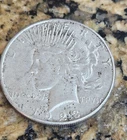 1923 PEACE SILVER DOLLAR COIN