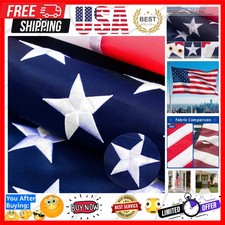 Allegiance American Flag 3x5 FT,  Heavy Duty US Flags for High Wind wi...